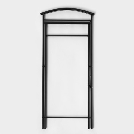 Costume hanger "Small outline", 35.5 × 23.5 × 76 cm, black color-4