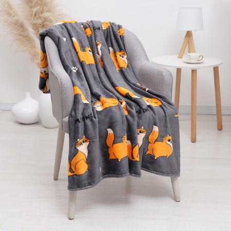 Festeval Red CAT 150x200cm, Gray, Microfiber 190g/m, PE 100%