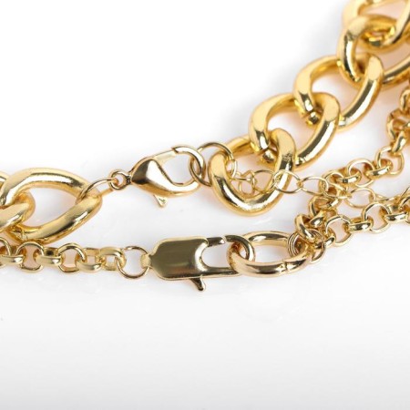 Pendant "chain" pendulum with the sphere, color gold, 44 cm-1