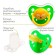 Latex anatomical nipple “Little animals”, with a cap, from 0 months., Mix color