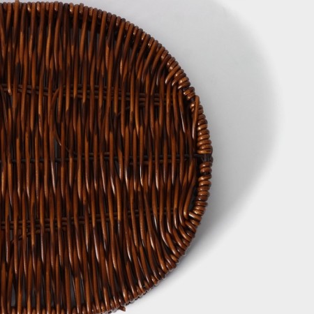 Basket for fruits and bread of the deed "Ohio", 31 × 21 × 5 cm, oval-4