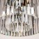 Suspended lamp Citilux "Martin" CL332081, 40x40x125 cm, 8x60W, E14, Black Color Black