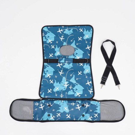 Bag - Animal Carriage "Airplanes", blue, size m, 40 x 21 x 27 cm-10