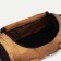 Sports bag with lightning, 2 outer pockets, long belt, mustard color