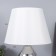 Celeste table lamp E14 40W silver 22x22x28 cm Risalux