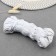 Rubber band, 10 mm, 25 m, white color
