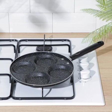 Sleep pan for Oladiy "Quartet", 41 × 24 × 2.5 cm, plastic handle, black color-5