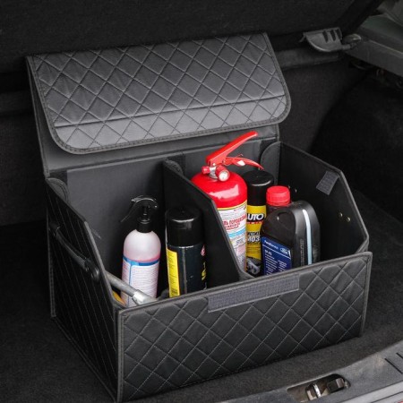 Organizer COFR in the trunk of the car HT-089, bag 48 × 30 × 28 cm, eco-legged-2