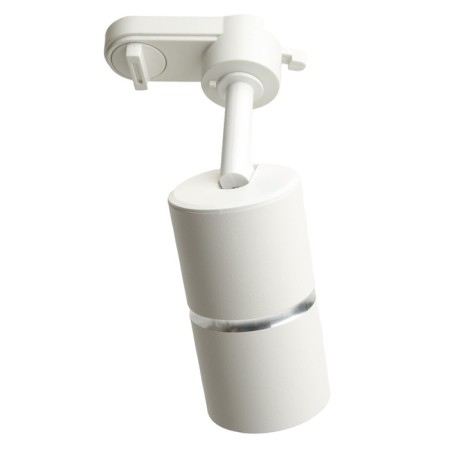 Snow -phase track lamp Feron AL178, IP40, GU10, 15 W, 55x55x175 mm, white color with silver-4