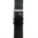 Watch strap, 24 mm, harness 75 mm, larynx 115 mm, genuine leather, black