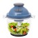 Grinder KitFort KT-3013, glass, 400 watts, 2 l, blue