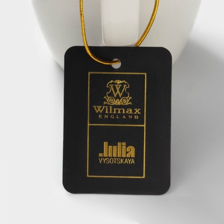 Набор кружек фарфоровых Wilmax «Юлия Высоцкая», 2 предмета: 350 мл, цвет белый-4