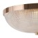 Ceiling light MayToni C046CL-03G, 3CHE14, 60W, 30.4x30.4x13 cm, gold color