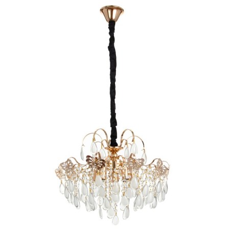 Polina chandelier 5x60W E14 gold 50x50x41cm SVK