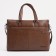 Male bag, brown color