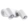 Gusto lamp, 2x50W GU10, white color, IP20