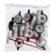 Zimnaya fishing rod UD-3, with a foam handle, double-sided