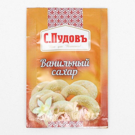 Vanilla sugar "S. Pudov ", 15 g