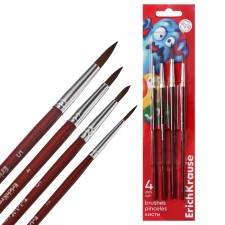 Set of pony brushes 4 pieces, Erichkrause 
