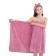 Kilt female, size 80x150 cm, lingonberry color