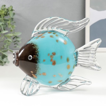 Souvenir Glass "Fish" under Muranian glass mix 16x20 cm-3