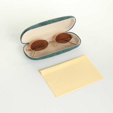 Case for glasses on the cracker, green color-3
