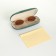 Case for glasses on the cracker, green color