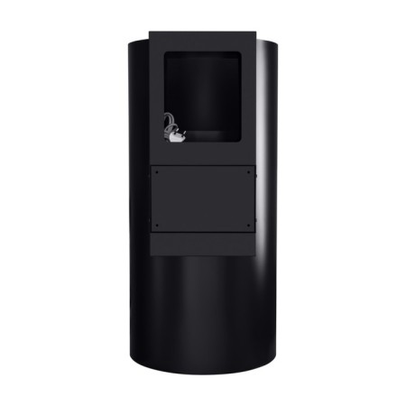 Exposure Maunfeld Lee Side C 39, designer, 1000 m3/h, 3 speeds, 38 cm, black-12
