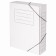 Archive folder on gum Calligrata, microhofrocard, 100 mm, white, up to 900 liters