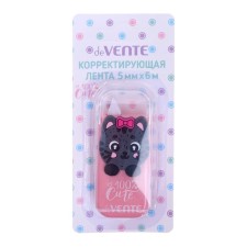 Correcting tape 5 mm x 6 m, Devente cute.cat, tape tension adjustment, front -line applicator