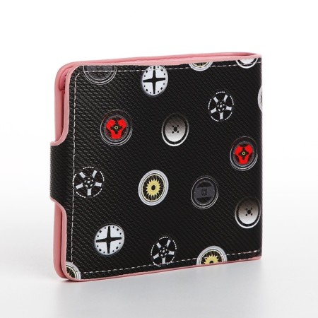 Wallet on the button, the color is black-1