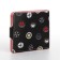 Wallet on the button, the color is black