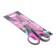 Scissors 17 cm Erichkrause Easycut+, for left -handed, anti -slip inserts, blister, mix