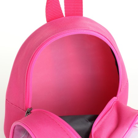Baby backpack on lightning, pink color-4
