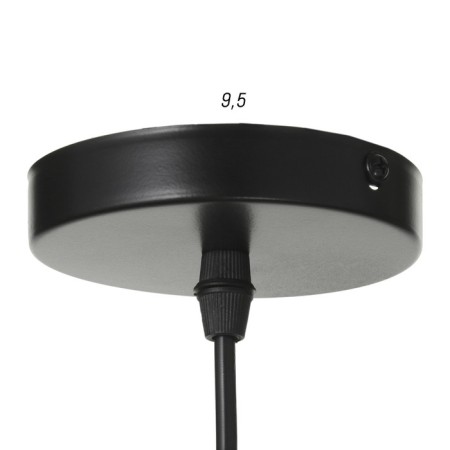 Lamp Bayerlux 2462/1 E27 40W Black 18x18x20-120 cm-6