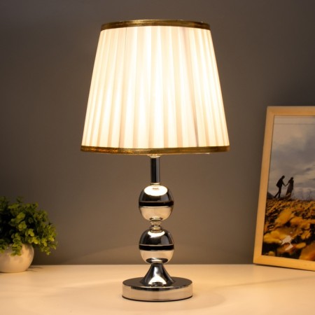 Tilde table lamp 1x40W E27 220V chrome 25x25x44 cm Risalux-1