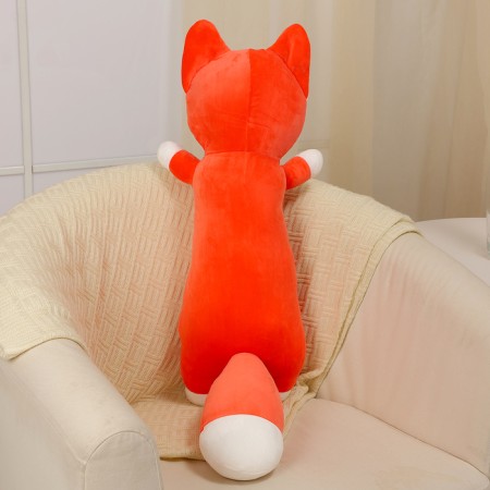Soft toy-podushka "daring cat", 80 cm, red color-2