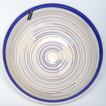 Elrington bowl “Airgraph. Azure day ", ceramics, 1.69 l, d = 23 cm-1