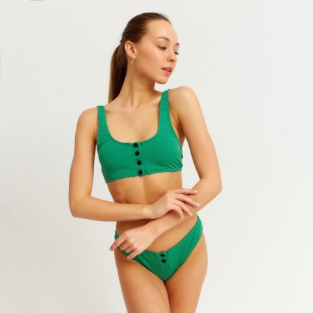 Separate swimsuit minku, green color, size 46-6