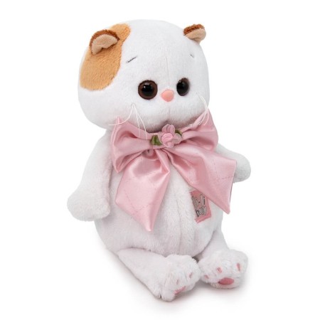 Soft toy "Lee Baby with a pink bow", 20 cm-1