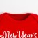 Body with DL. Sleeve Baby I "Winter Party", height 74-80 cm, red