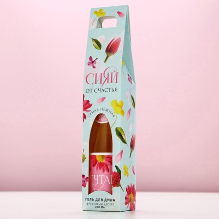 Shower gel “Shine with happiness!”, 250 ml, aroma of fruit dessert, pure happiness-7