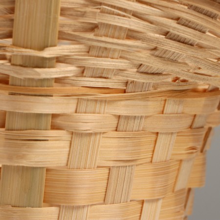 Wicker basket, D21/13 x H14/29cm, bamboo, natural-4