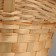Wicker basket, D21/13 x H14/29cm, bamboo, natural