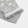 Set of women's socks (3 pairs) minku gray/white color, size 36-37