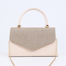 Bag-clate on magnet, beige color