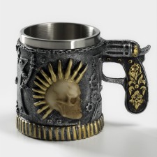 A mug made of stainless steel 