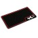 A massage rug of armrest, a lizard with a red edging, 26 × 15 cm