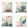 Case on the pillow of Ethel "Tropics" 4 pcs, 40*40 cm, velor 100% p/e