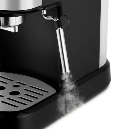 Coffee machine KitFort KT-7211, Rozhkova, 1100 watts, 1.25 l, cappuccino, black-3